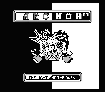 Archon (USA) screen shot title